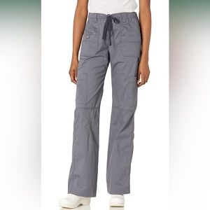 XXS PETITE DICKIES GEN FLEX CARGO SCRUB PANTS PEWTER (grey)